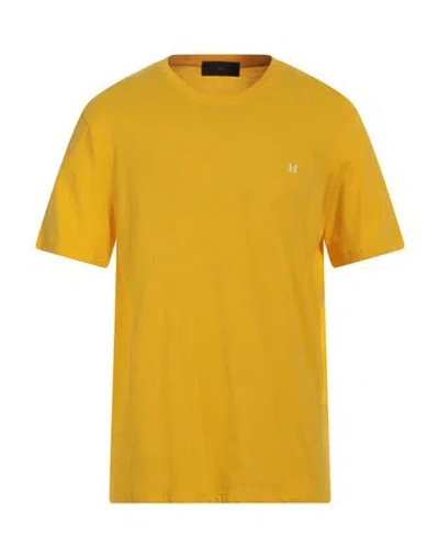 Liu •jo Man Man T-shirt Yellow Size M Cotton
