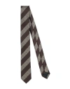 Liu •jo Man Man Ties & Bow Ties Dark Brown Size - Polyester In Brown