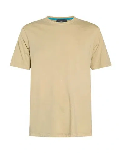 Liu •jo Man Man T-shirt Beige Size M Cotton In Neutral