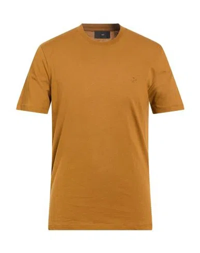 Liu •jo Man Man T-shirt Camel Size S Cotton In Brown