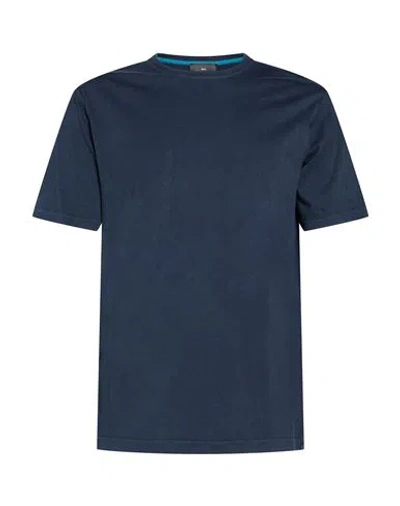 Liu •jo Man Man T-shirt Midnight Blue Size S Cotton