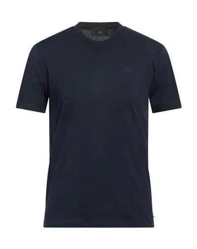 Liu •jo Man Man T-shirt Midnight Blue Size Xxl Cotton