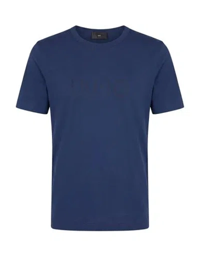 Liu •jo Man Man T-shirt Navy Size M Cotton In Blue
