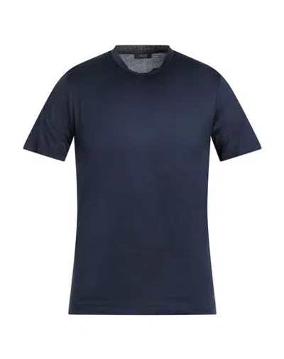 Liu •jo Man Man T-shirt Navy Size Xl Cotton In Blue