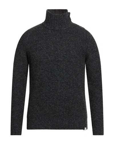 Liu •jo Man Man Turtleneck Black Size L Wool, Polyamide