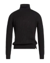Liu •jo Man Man Turtleneck Black Size Xxl Acrylic, Virgin Wool