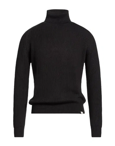 Liu •jo Man Man Turtleneck Black Size Xxl Acrylic, Virgin Wool