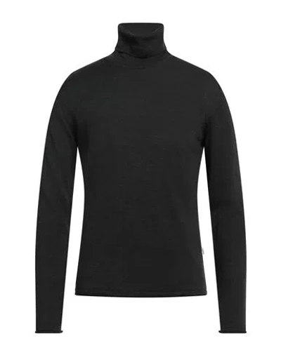 Liu •jo Man Man Turtleneck Charcoal Size M Wool, Acrylic In Grey