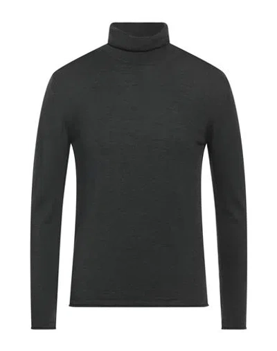 Liu •jo Man Man Turtleneck Dark Green Size L Acrylic, Wool