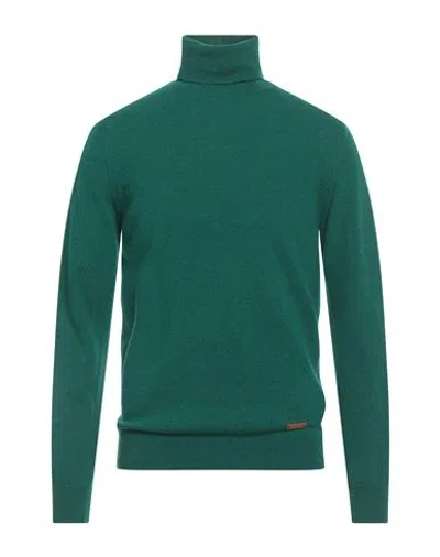 Liu •jo Man Man Turtleneck Green Size 3xl Wool