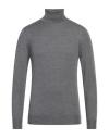 Liu •jo Man Man Turtleneck Grey Size Xl Wool In Grey