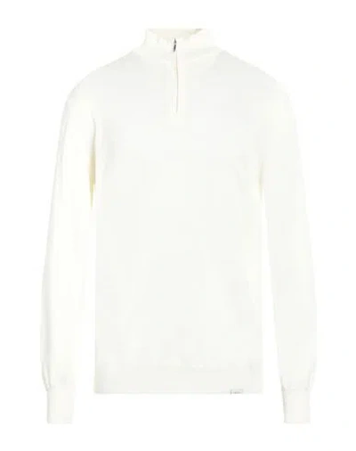 Liu •jo Man Man Turtleneck Ivory Size Xxl Merino Wool, Acrylic In White