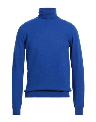 Liu •jo Man Man Turtleneck Light Blue Size Xl Wool