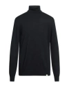 Liu •jo Man Man Turtleneck Midnight Blue Size 3xl Merino Wool, Acrylic In Blue