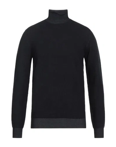 Liu •jo Man Man Turtleneck Midnight Blue Size L Acrylic, Wool In Blue