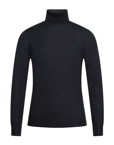 Liu •jo Man Man Turtleneck Midnight Blue Size M Wool