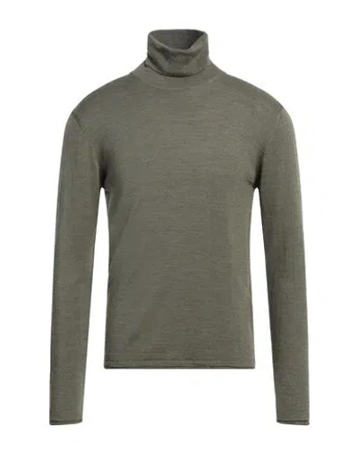 Liu •jo Man Man Turtleneck Military Green Size Xxl Wool, Acrylic