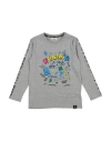 Liu •jo Man Me Contro Te Toddler Boy T-shirt Grey Size 6 Cotton, Viscose, Elastane In Grey