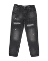 Liu •jo Man Toddler Boy Jeans Black Size 6 Cotton In Black