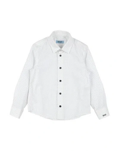 Liu •jo Man Babies'  Toddler Boy Shirt White Size 4 Cotton