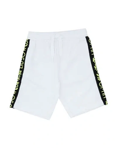 Liu •jo Man Babies'  Toddler Boy Shorts & Bermuda Shorts White Size 4 Cotton, Elastane