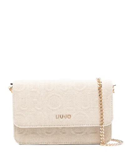 Liu •jo Manh Cross Body Bag In Neutral