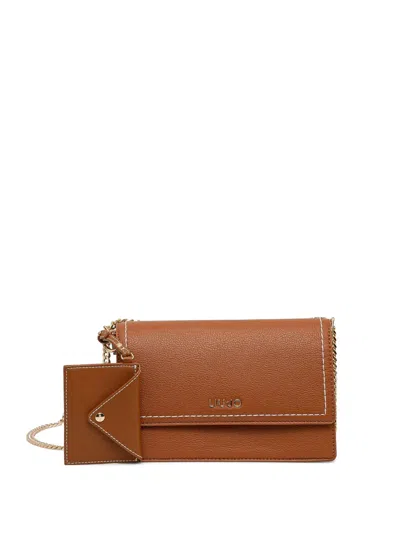 Liu •jo Manhattan Crossbody Bag In Brown