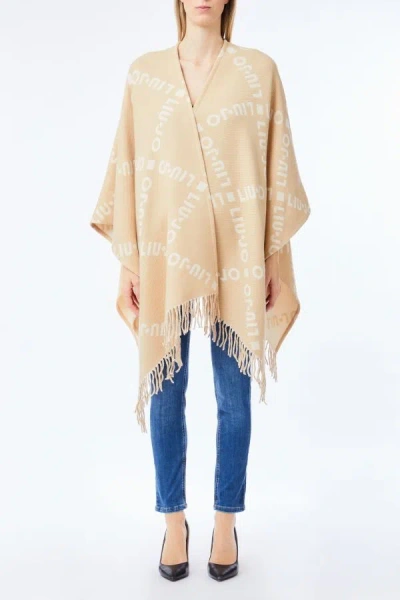 Liu •jo Mantelle And Poncho Woman Liu Jo 2f5033 T0300 3000 In Brown