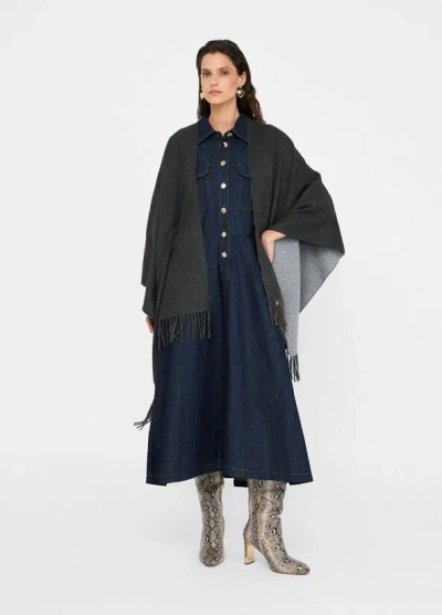Liu •jo Mantelle And Poncho Woman Liu Jo 2f5034 T0300 71502 In Gray