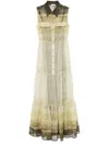 Liu •jo Liu Jo Maxi Dress With Button-down Front