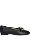 Liu •jo Maxi-logo Ballerina Shoes In Black
