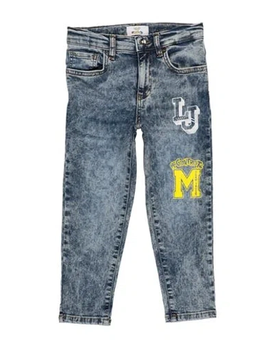 Liu •jo Babies'  Me Contro Te Toddler Girl Jeans Blue Size 6 Cotton, Elastane