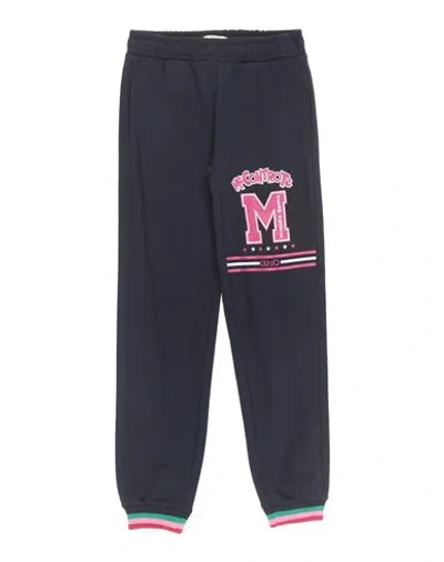 Liu •jo Babies'  Me Contro Te Toddler Girl Pants Midnight Blue Size 6 Cotton, Elastane
