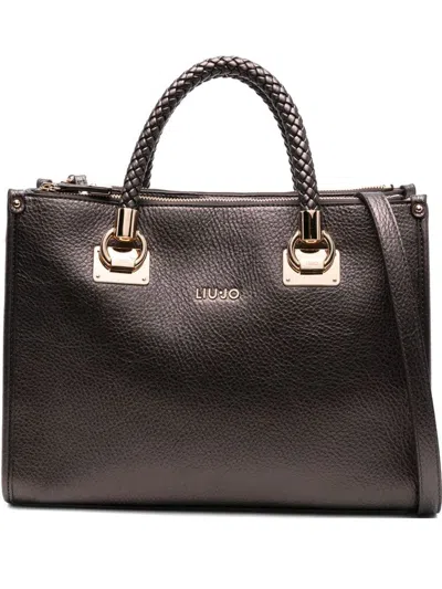 Liu •jo Medium Brown 'satchel' Tote Bag