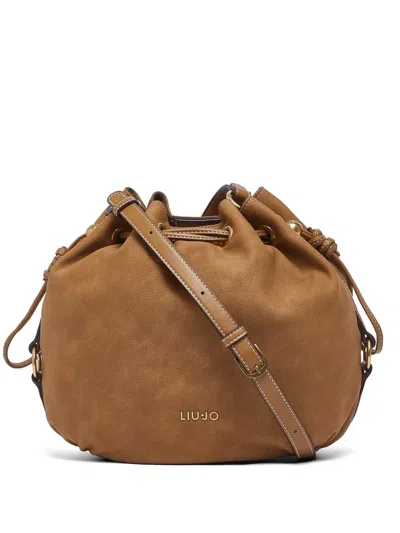 Liu •jo Medium Crossbody Bag In Brown