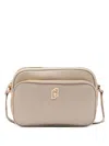 Liu •jo Medium Crossbody Bag With Pouch In Neutral