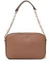 Liu •jo Medium Ecs Shoulder Bag In Brown