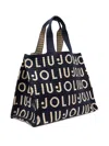 Liu •jo Medium Knit Tote Bag In Multi