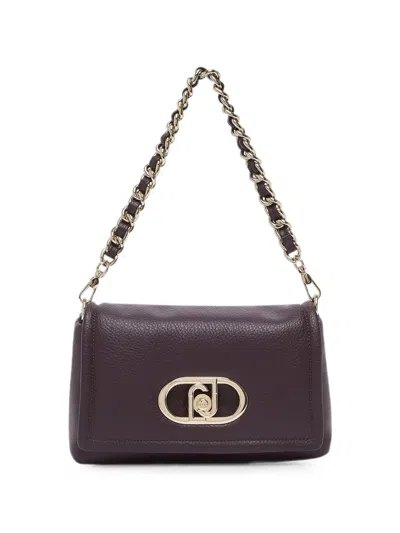 Liu •jo Medium Lapuffy Bag In Purple