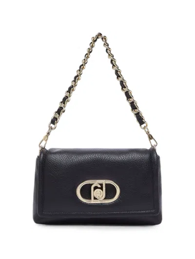 Liu •jo Medium Lapuffy Bag In Black