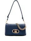 Liu •jo Medium Lapuffy Bag In Blue
