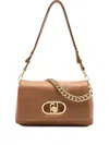 Liu •jo Medium Lapuffy Bag In Brown