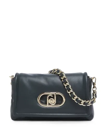 Liu •jo Medium Lapuffy Bag With Quilted Design In Green