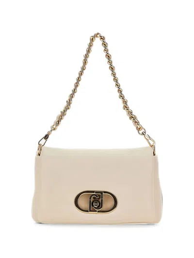 Liu •jo Medium Lapuffy Shoulder Bag In Neutral