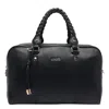 Liu •jo Medium Logo Bowling Bag In Black