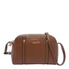 Liu •jo Medium Logo Crossbody Bag In Brown