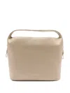 Liu •jo Medium Logo-detail Shoulder Bag In Neutral