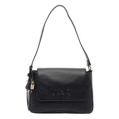 LIU •JO MEDIUM LOGO HOBO BAG