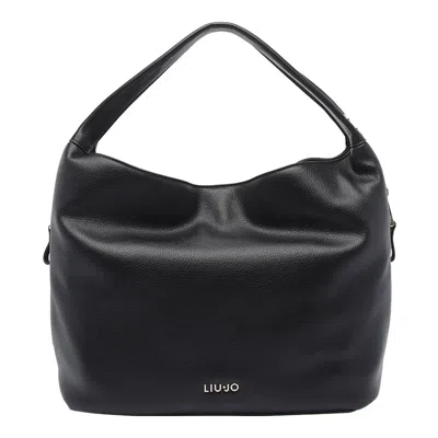 LIU •JO MEDIUM LOGO HOBO BAG