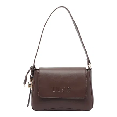 LIU •JO MEDIUM LOGO HOBO BAG